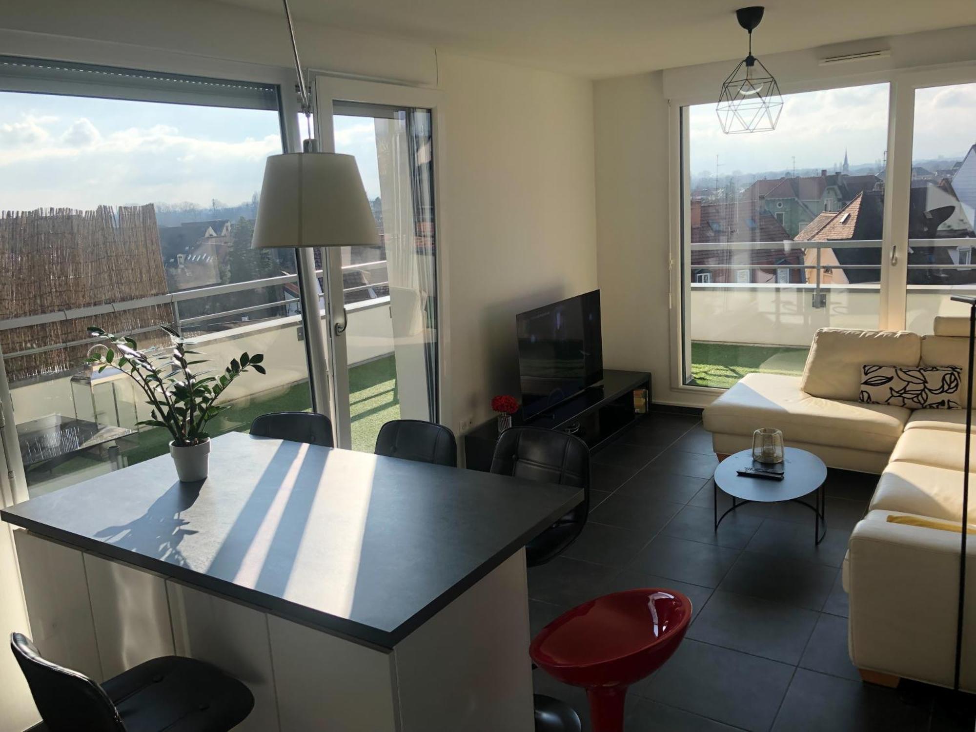 La Terrasse Apartment Страсбург Екстериор снимка